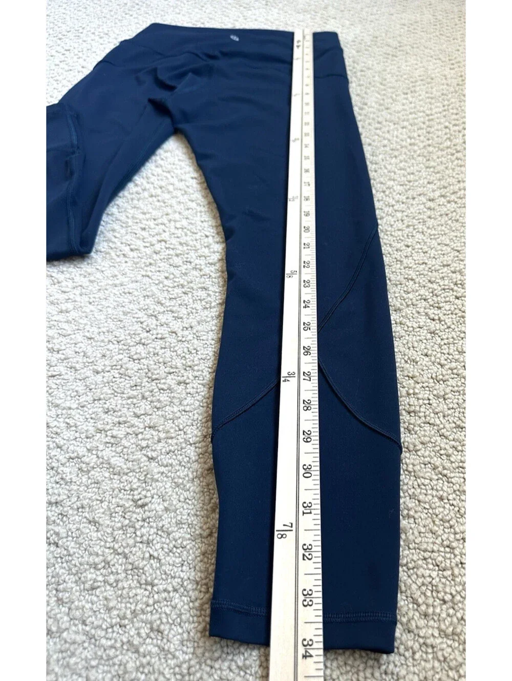 Lululemon Women’s Leggings, Size 8,  Deep Blue